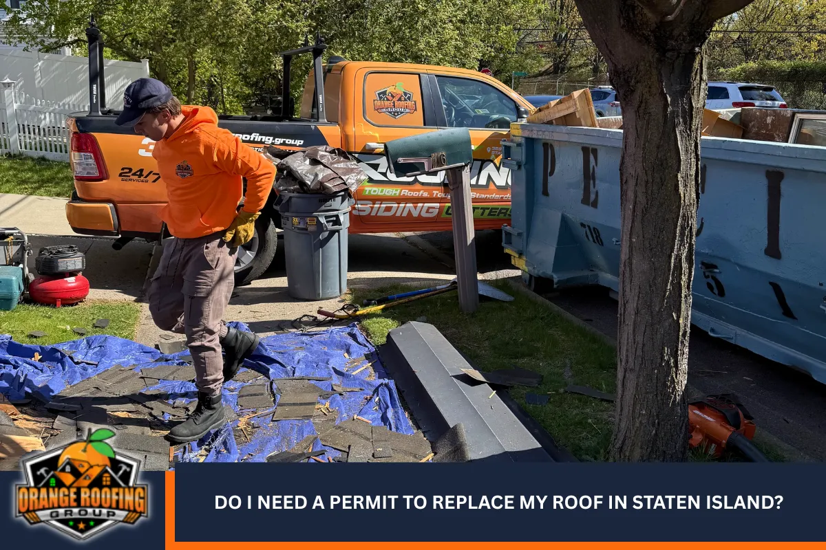 Do I need a permit to replace my roof in Staten Island?