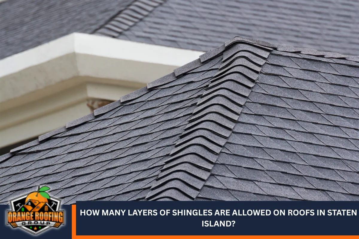 How many layers of shingles are allowed on roofs in Staten Island?