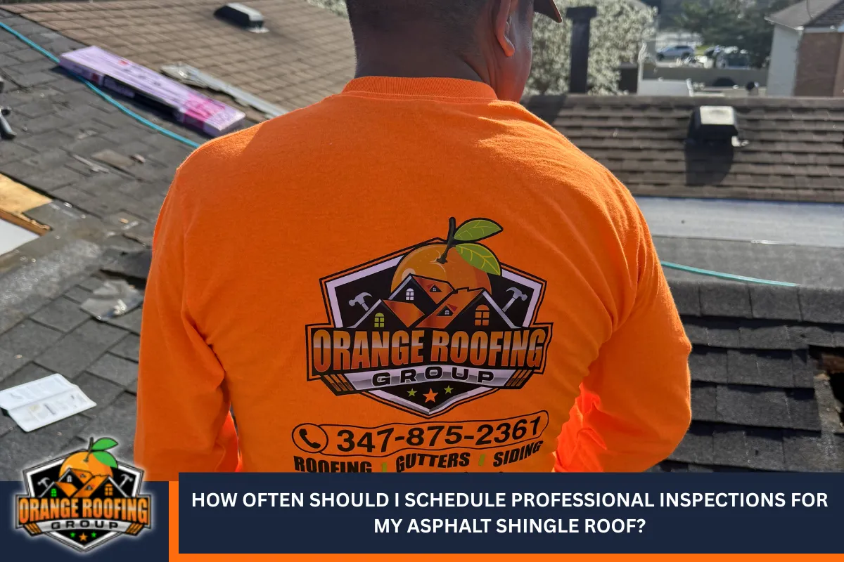 How often should I schedule professional inspections for my asphalt shingle roof?