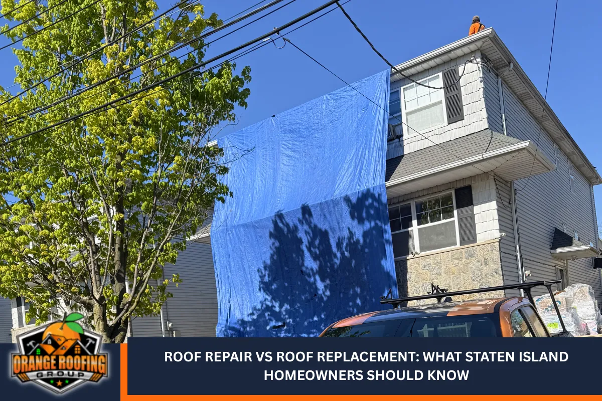 Roof Repair vs Roof Replacement: What Staten Island Homeowners Should Know
